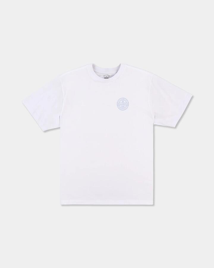 Image of T-Shirts. Product name - Billabong Mens Rotar Bracket T-Shirt White in White colour by brand - Billabong