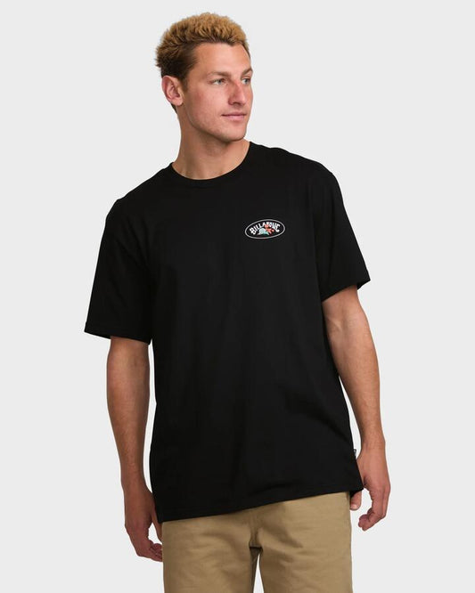 Image of Accessories. Product name - Billabong Orbit Arch Premium Ss Black in Black colour by brand - Billabong