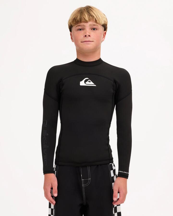 Image of Wetsuits. Product name - Quiksilver Boys 8-16 Prologue+ 1Mm Wetsuit Black in Black colour by brand - Quiksilver