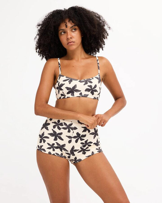 Image of Swimwear. Product name - Billabong Womens Dusk To Dawn Lila Dd Bralette Bikini Top Salt Crystal in Salt Crystal colour by brand - Billabong