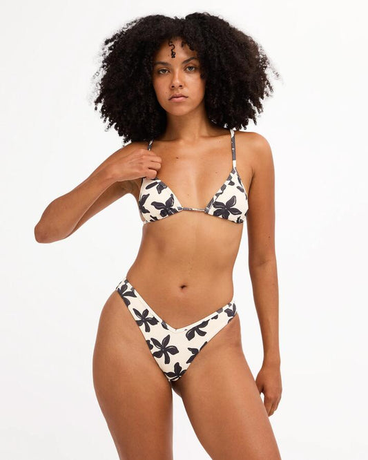 Image of Swimwear. Product name - Billabong Womens Dusk To Dawn Mini Slide Tri Bikini Trop Salt Crystal in Salt Crystal colour by brand - Billabong