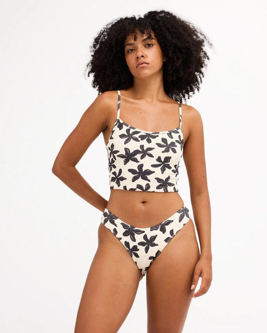 Image of Swimwear. Product name - Billabong Womens Dusk To Dawn Surf Tank Bikini Top Salt Crystal in Salt Crystal colour by brand - Billabong