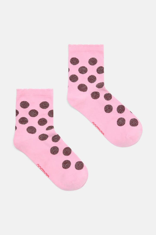 Image of Socks. Product name - Willa Spot Ankle Socks in Multi colour by brand - Gorman