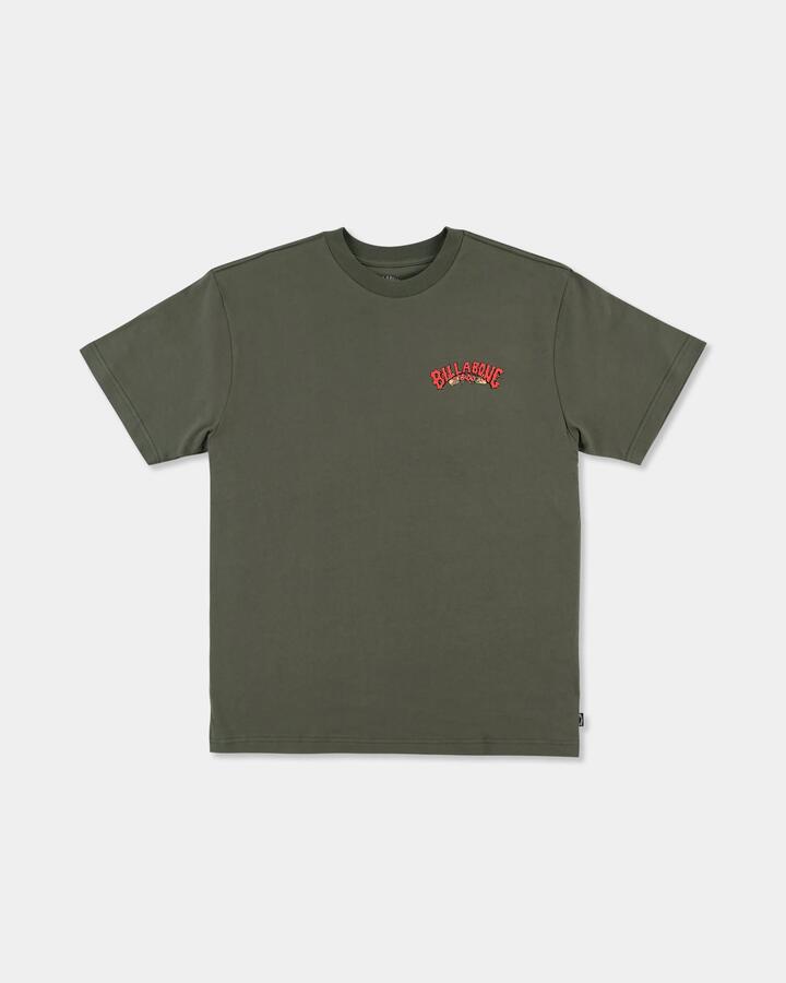 Image of T-Shirts. Product name - Billabong Mens East Coast T-Shirt Army in Army colour by brand - Billabong