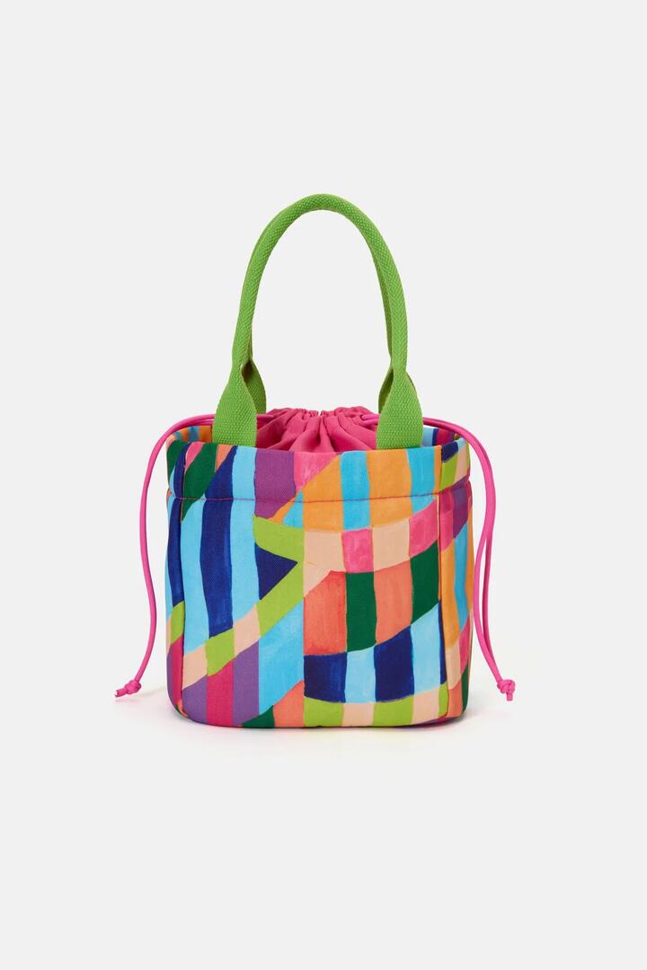 Image of Kitchen & Dining. Product name - Pop Botanical Lunch Bag in Print colour by brand - Gorman