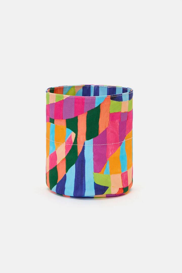 Image of Decor. Product name - Pop Botanical Planter Small in Print colour by brand - Gorman