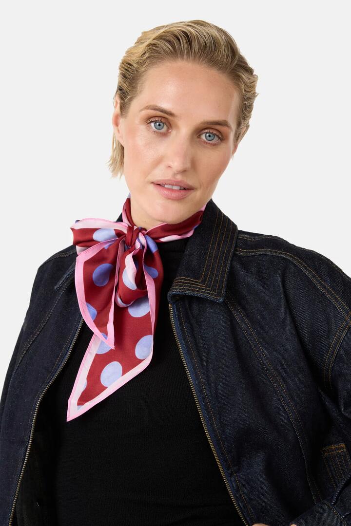 Image of Scarves & Shawls. Product name - On The Dot Hair Scarf in Print colour by brand - Gorman