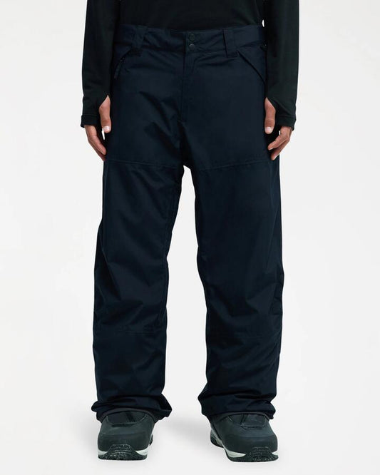 Image of a model wearing Pants. Product name - Quiksilver Mens Mission Gore-Tex Snow Pants True Black in True Black colour by brand - Quiksilver