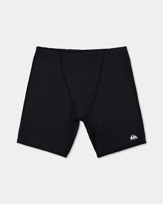 Image of Activewear. Product name - Quiksilver Mens Core Pro Jammer Activewear Shorts Black in Black colour by brand - Quiksilver