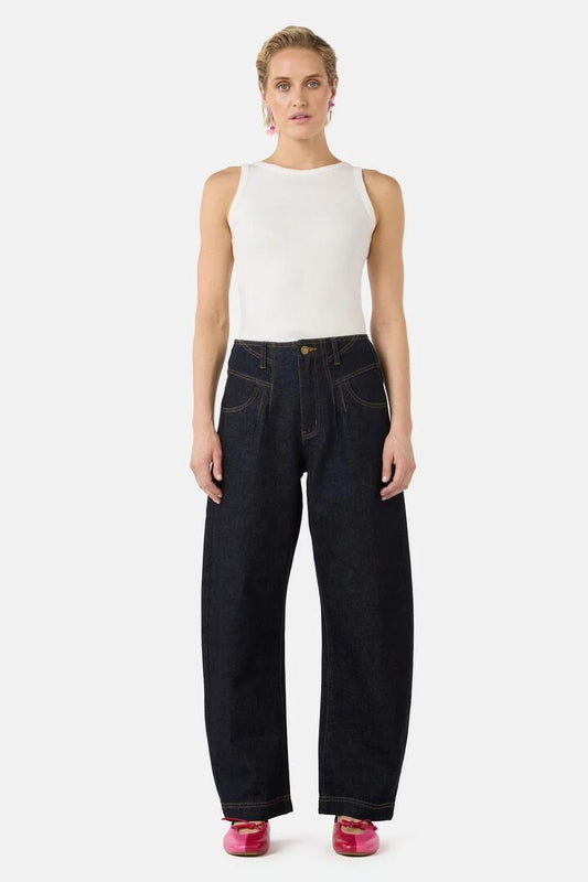 Image of Jeans. Product name - Tabitha Jean in Indigo colour by brand - Gorman