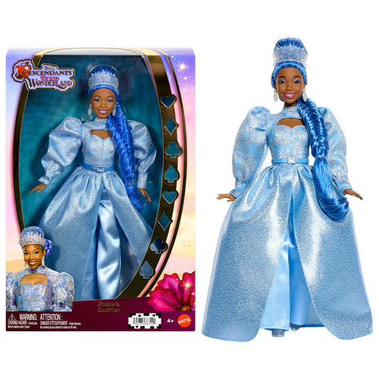 Image of Dolls. Product name - Disney Descendants: Wicked Wonderland Deluxe Doll & Accessory Cinderella in colour by brand - Disney Descendants
