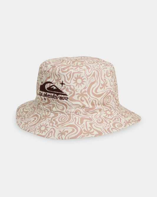 Image of Hats. Product name - Quiksilver Womens Essential Revo Bucket Hat Almond in Almond colour by brand - Quiksilver