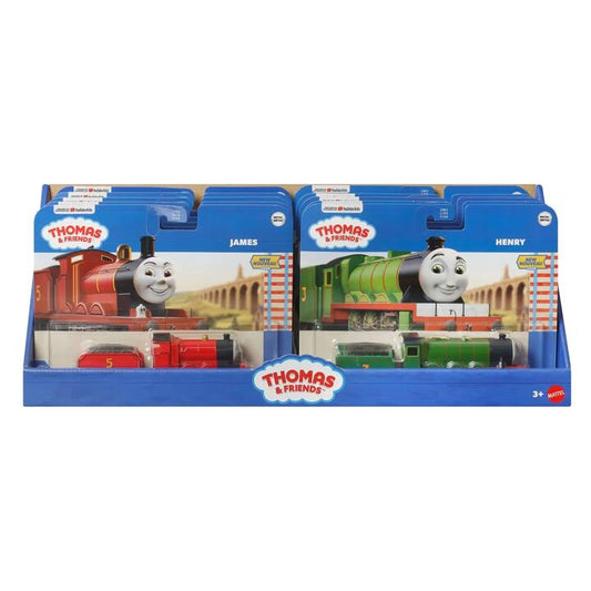 Image of Others. Product name - Thomas & Friends by Fisher-Price Die-Cast Engine 2-Pack or Deluxe Toy Train (Styles May Vary) in colour by brand - Thomas & Friends