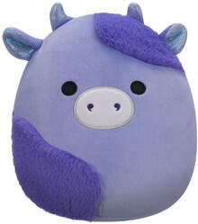Image of Dolls. Product name - Squishmallows 8-inch Wisteria Purple Cow in colour by brand - Toymate