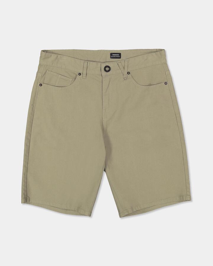 Image of Shoes. Product name - Volcom Mens Modown Canvas 5 Pocket Walk Shorts Teak in Teak colour by brand - Volcom