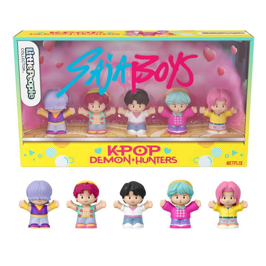 Image of Action Figures. Product name - Little People Collector Kpop Demon Hunters Saja Boys in colour by brand - Little People Collector