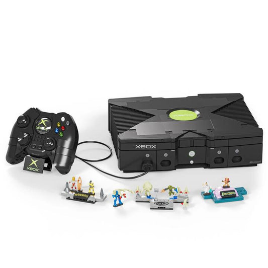 Image of Construction Set Toys. Product name - Mattel Brick Shop Microsoft XBOX Building Set in colour by brand - Mattel Brick Shop