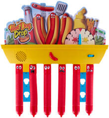 Image of Games. Product name - Hot Dog Drop Game in colour by brand - Toymate