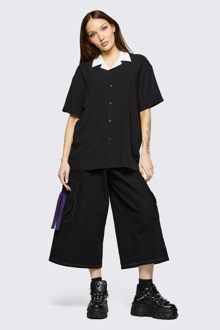 Image of Shirts. Product name - Hot Issue Shirt in Black colour by brand - Black Friday