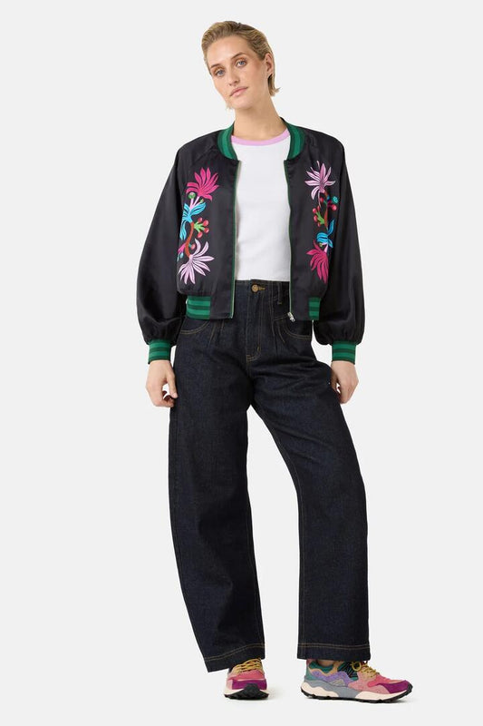 Image of Coats & Jackets. Product name - Wild Garden Bomber Jacket in Print colour by brand - Gorman