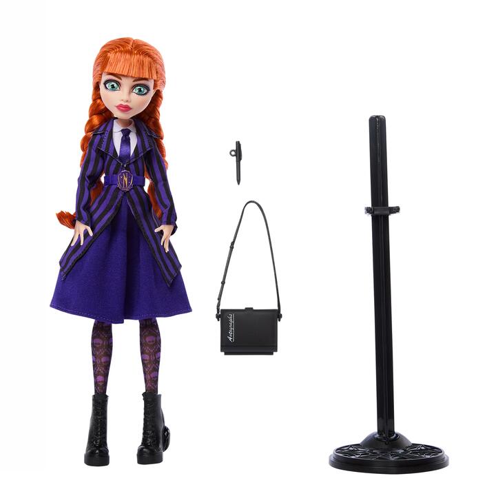 Image of Dolls. Product name - Monster High x Wednesday Series Agnes DeMille Doll in colour by brand - Monster High