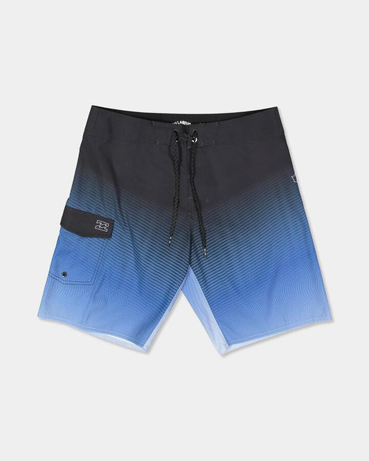 Image of Swimwear. Product name - Billabong Mens Vaults Og 20" Boardshorts Crystal Blue in Crystal Blue colour by brand - Billabong