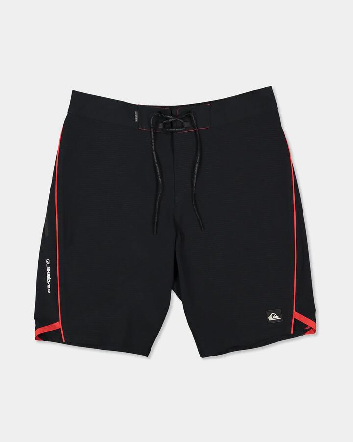 Image of Swimwear. Product name - Quiksilver Mens Highline 20" Boardshorts Black in Black colour by brand - Quiksilver