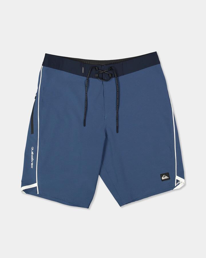 Image of Swimwear. Product name - Quiksilver Mens Highline 20" Boardshorts Dark Denim in Dark Denim colour by brand - Quiksilver