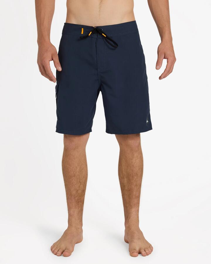 Image of Swimwear. Product name - Quiksilver Mens Big Country 2 19" Boardshorts Dark Navy in Dark Navy colour by brand - Quiksilver