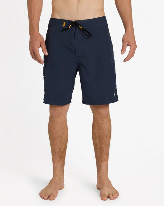 Image of Swimwear. Product name - Quiksilver Mens Big Country 2 19" Boardshorts Dark Navy in Dark Navy colour by brand - Quiksilver