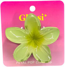 Image of Toys. Product name - Glossi Petal Pop Claw Clip Green in colour by brand - Toymate