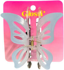 Image of Toys. Product name - Glossi Flutter Vibes Claw Clip Blue in colour by brand - Toymate