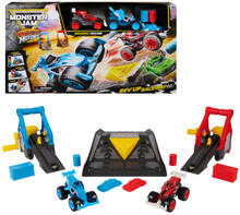 Image of Toy Playsets. Product name - Monster Jam Monster Motors Rev Up Raceway in colour by brand - Toymate
