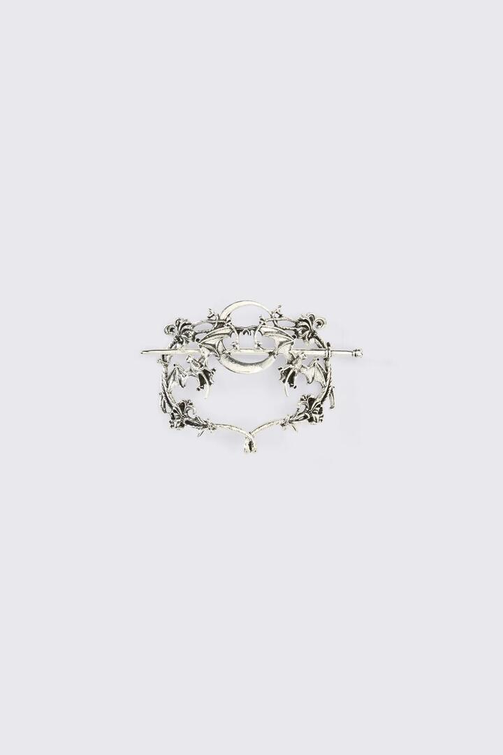 Image of Hair Accessories. Product name - Pretty Hair Pin in Silver colour by brand - Black Friday