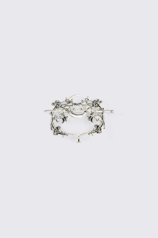 Image of Hair Accessories. Product name - Pretty Hair Pin in Silver colour by brand - Black Friday