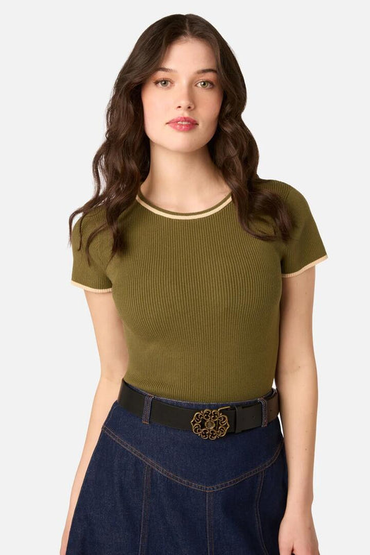 Image of Belts. Product name - Fancy Floral Buckle Belt in Black colour by brand - Princess Highway