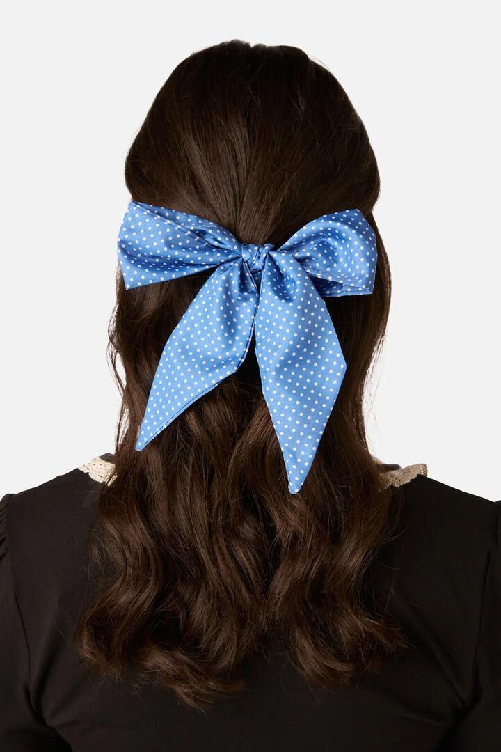 Image of Scarves & Shawls. Product name - Blue Narrow Head Scarf in Blue colour by brand - Princess Highway