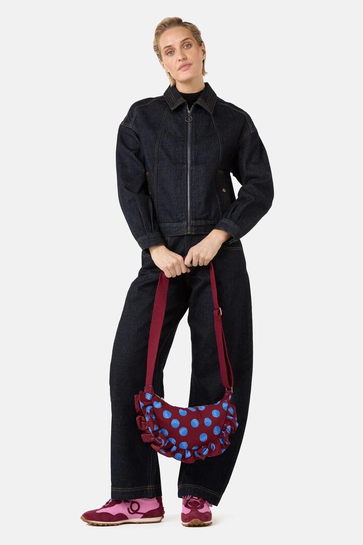 Image of Bags. Product name - On The Dot Ruffle Sling Bag in Print colour by brand - Gorman