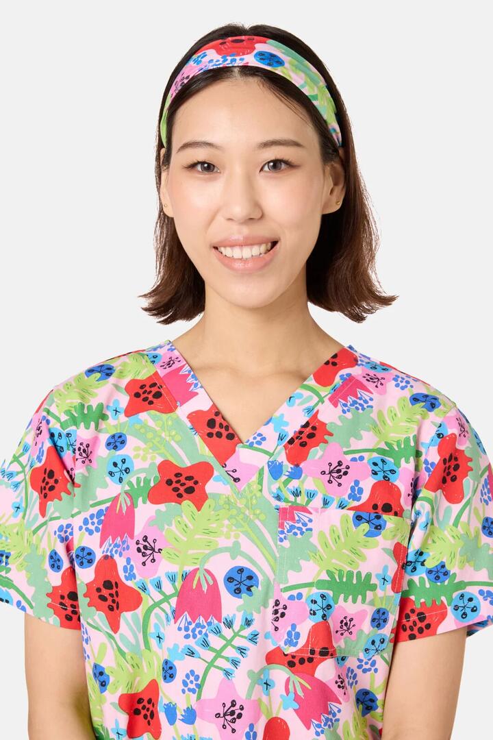 Image of Hats. Product name - Flower Field Scrub Headband in Multi colour by brand - Gorman