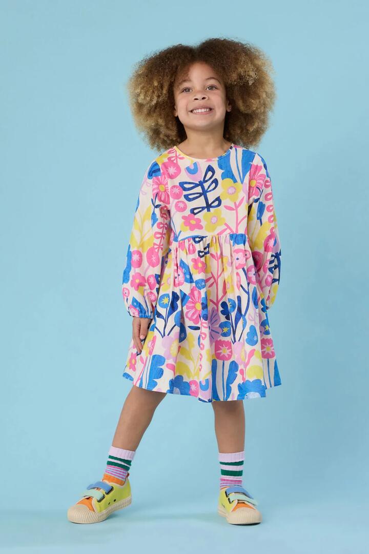 Image of Dresses. Product name - Blossom Kids Dress in Multi colour by brand - Gorman