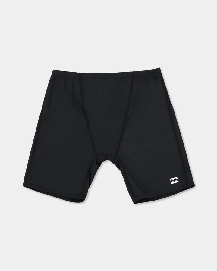 Image of a model wearing Pants. Product name - Billabong Boys 8-16 Boys Bay Runner Trackpants Black in Black colour by brand - Billabong