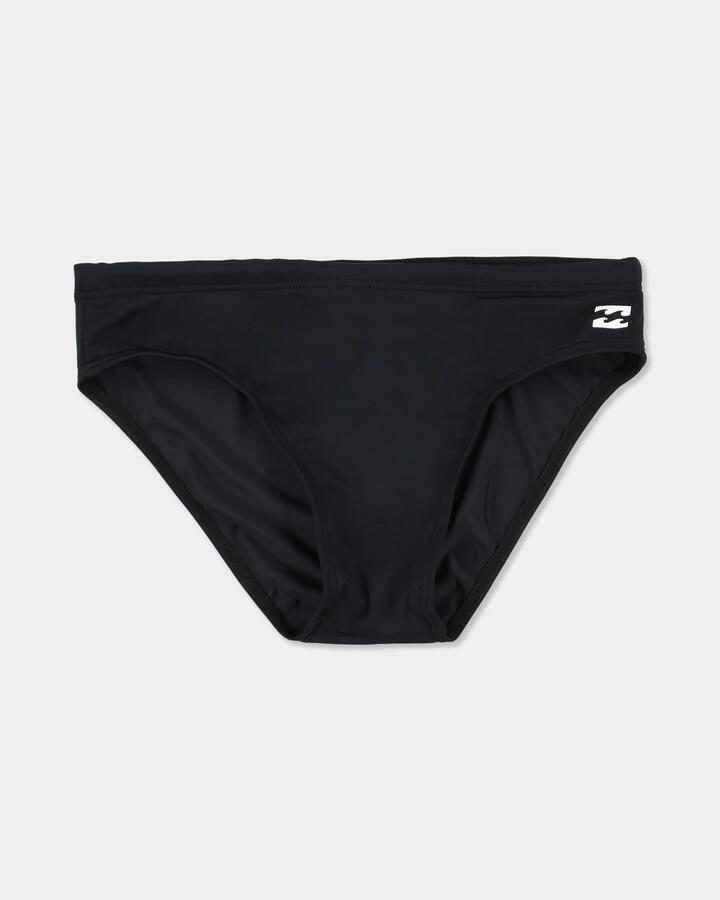 Image of a model wearing Shorts. Product name - Billabong Boys 8-16 Boys Pool Days Swim Shorts Black in Black colour by brand - Billabong
