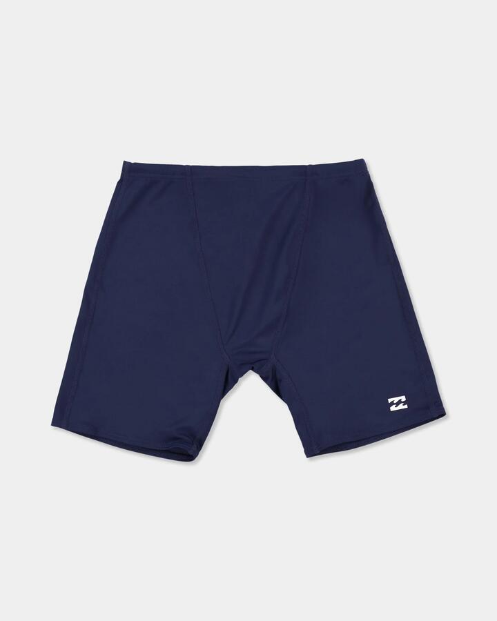 Image of a model wearing Pants. Product name - Billabong Boys 8-16 Boys Bay Runner Trackpants Navy in Navy colour by brand - Billabong