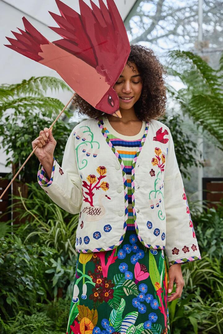 Image of Coats & Jackets. Product name - Sanctuary Stitch Jacket in Print colour by brand - Gorman
