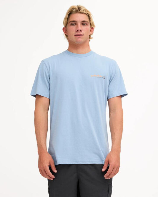 Image of Accessories. Product name - Quiksilver Happy Hour Ss Ashley Blue in Ashley Blue colour by brand - Quiksilver