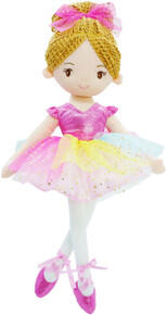 Image of Dolls. Product name - Plusheeze Bella the Ballerina in colour by brand - Toymate