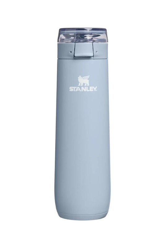 Image of Water Bottles. Product name - Flowstate Blue Dream Stone 591ml Spring Bottle in Blue colour by brand - Stanley