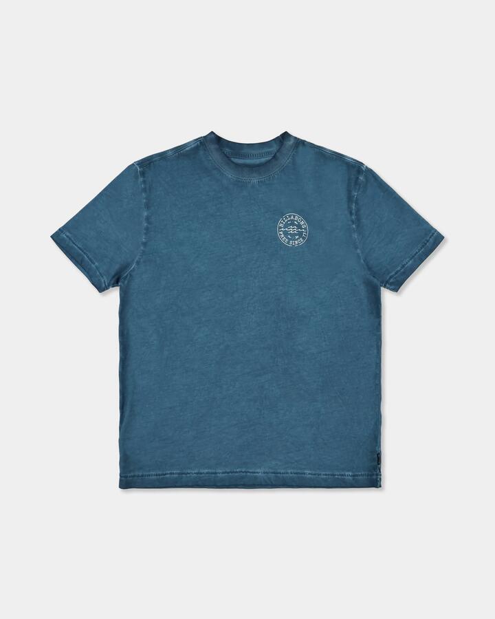 Image of T-Shirts. Product name - Billabong Boys 8-16 Big Wave Daz T-Shirt Real Teal in Real Teal colour by brand - Billabong