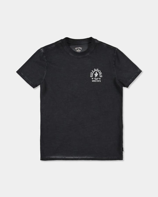 Image of T-Shirts. Product name - Billabong Boys 8-16 Big Wave Shaz T-Shirt Black in Black colour by brand - Billabong