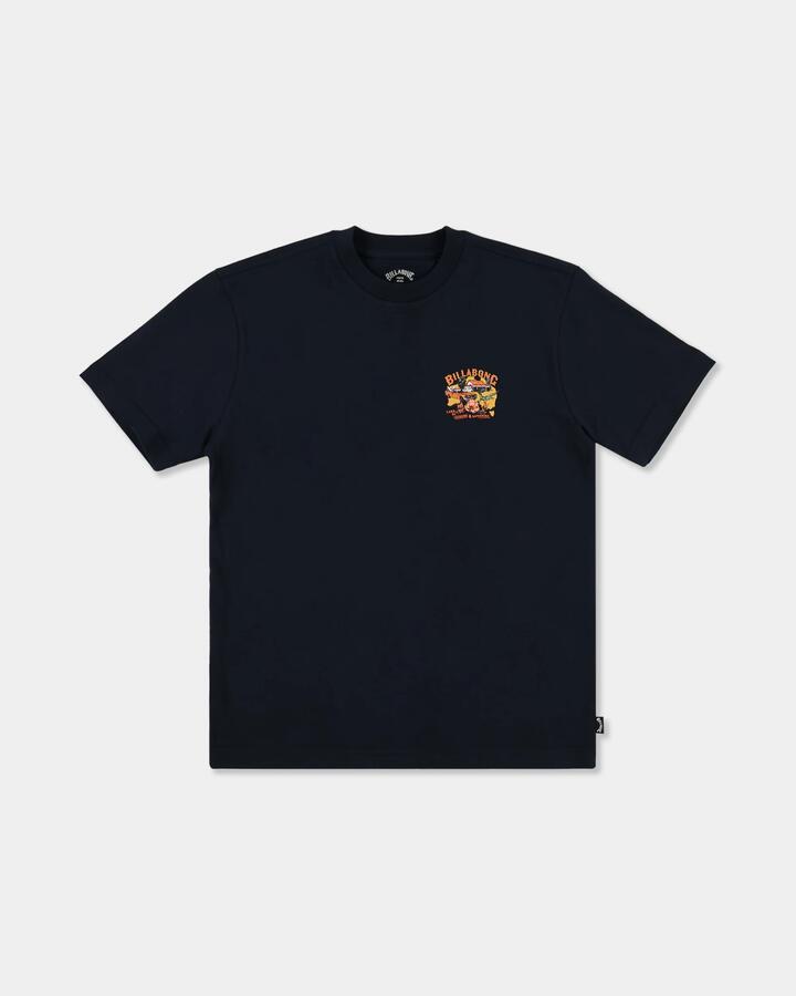 Image of T-Shirts. Product name - Billabong Boys 8-16 Boys Aus Map T-Shirt Navy in Navy colour by brand - Billabong